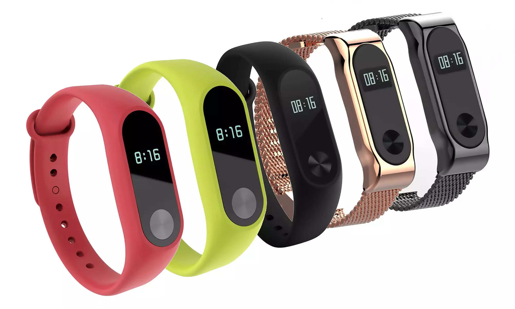 Xiaomi Mi Band 2 Fitnessarmband in der Farbe nach Wahl mit Schrittzähler und Herzfrequenzmesser - Primary Image