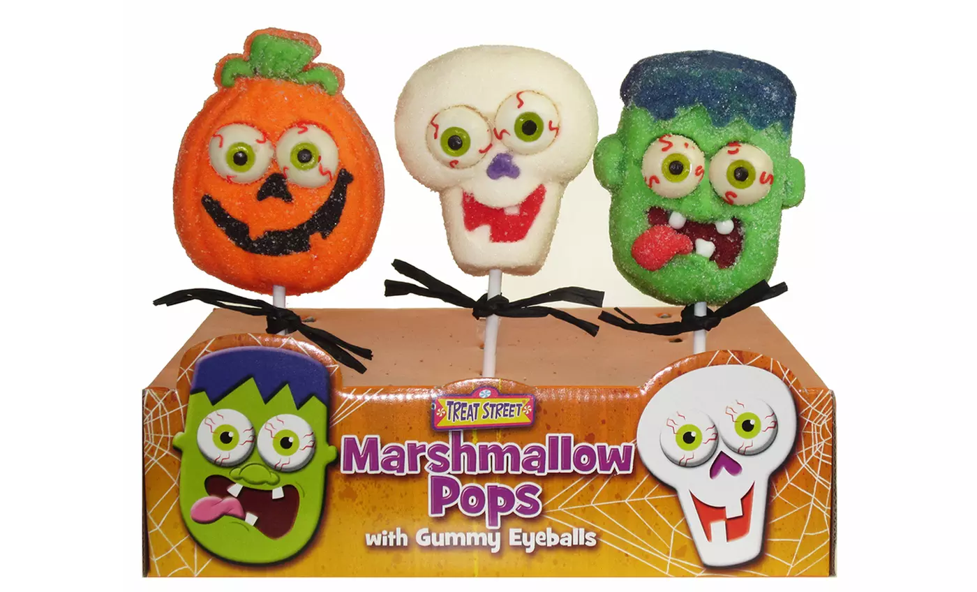 Halloween Gummy or Marshmallow Pop 12-Pack - Second Medium
