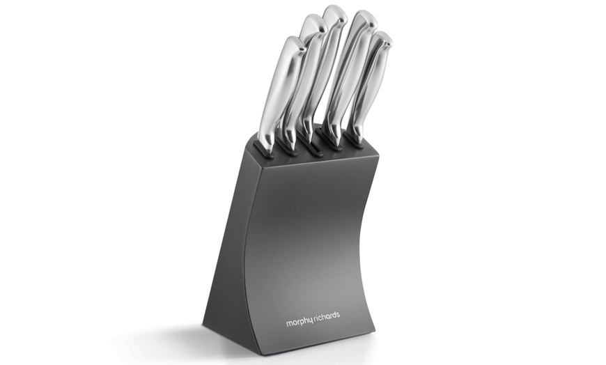 Image 18: Knife Block with Sharpener