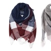 Image 13: 1x oder 2x karierter Oversize-Schal für Damen