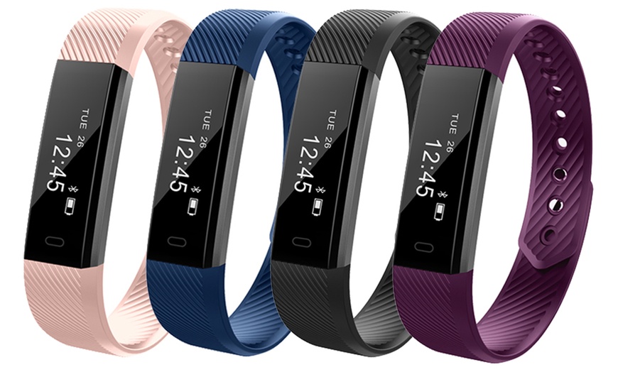 Image 1: Touch Screen Fitness Tracker