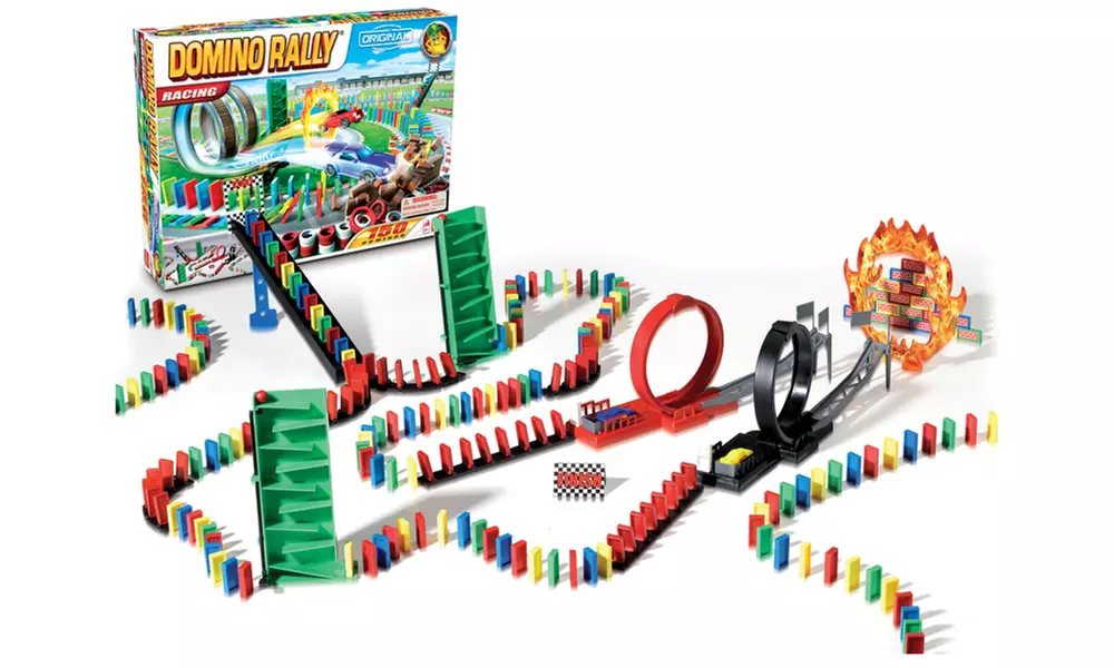 Domino Rally Racing Set (158-Piece) - Primary Image