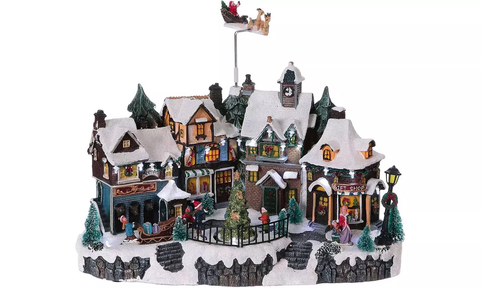 Figuras de decoración navideñas luminosas y animadas de Avilia