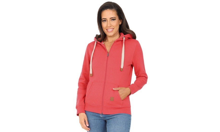 Image 5: Blu Apparel Women's Zipped Hoodie