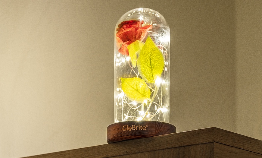 Image 2: Rose Petal LED Lamp