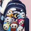 Image 1: Labubu Inspired Kids' Backpack with Pencil Case