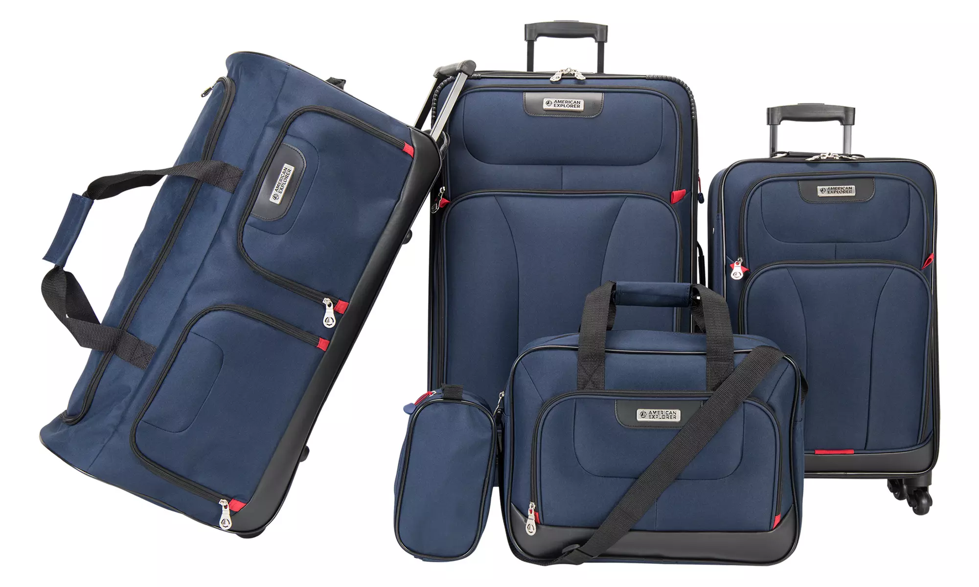 American Explorer Ultra-Lightweight Premium Luggage Set (5-Piece) - Primary Image