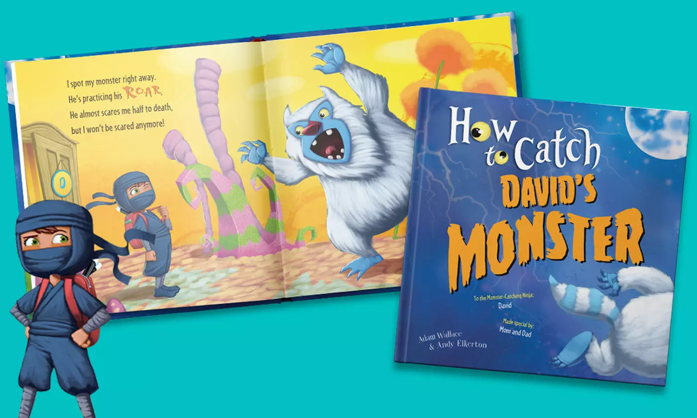 Personalized "How to Catch Your Monster" Paperback Book from Put Me In The Story (60% Off) - Second Medium