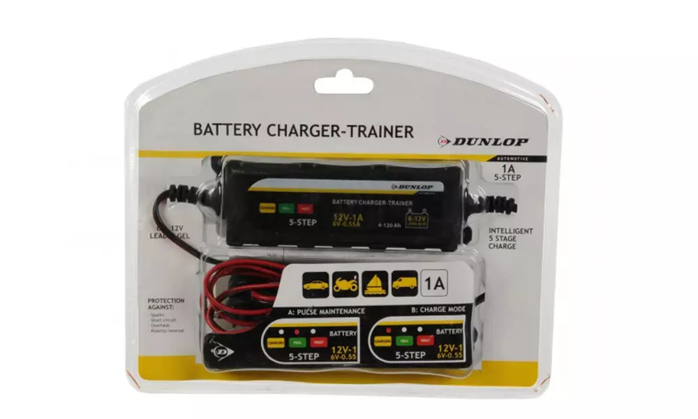 1 ou 2 chargeurs de batterie Dunlop dès 24,90 € (jusqu'à 71% de réduction) - Primary Image