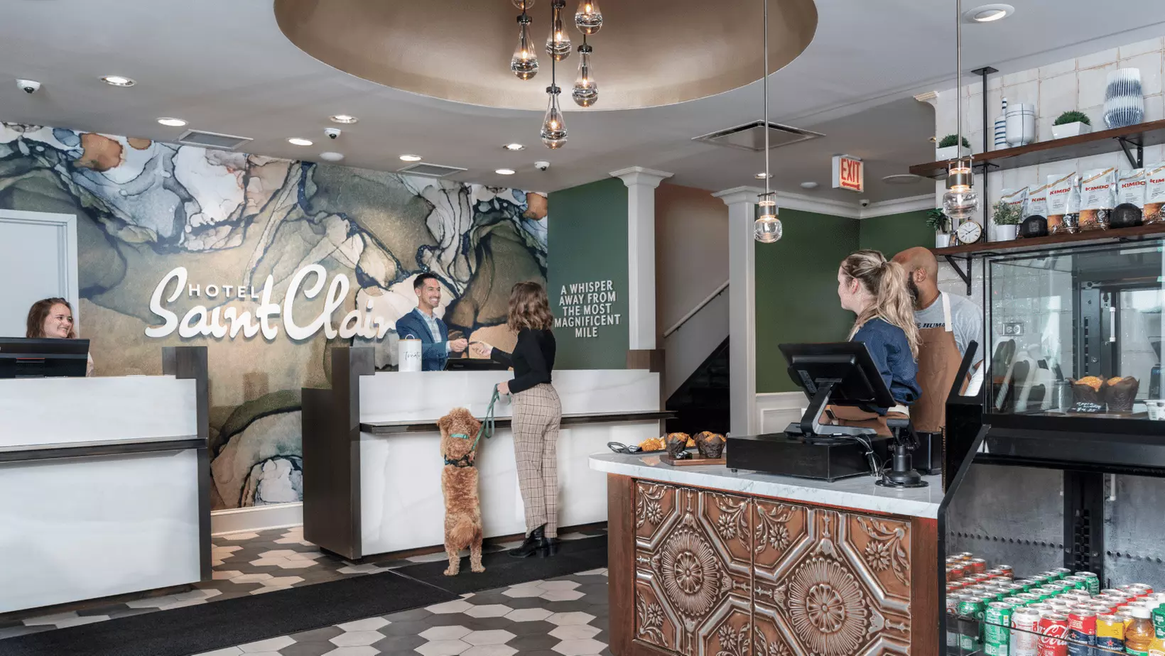 Stay at Hotel Saint Clair in Chicago, IL
 - Second Medium
