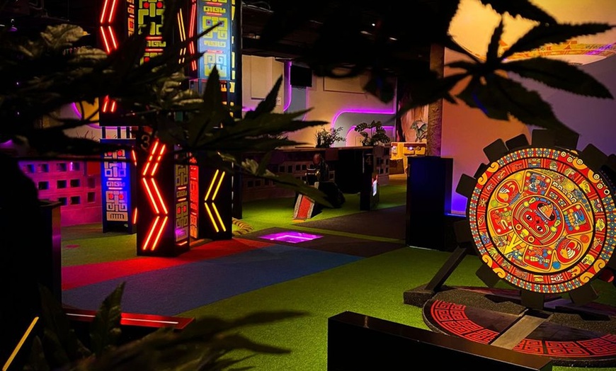 Image 8: 9 Holes of Adventure Mini Golf at ⭐ Putt Crazy ⭐