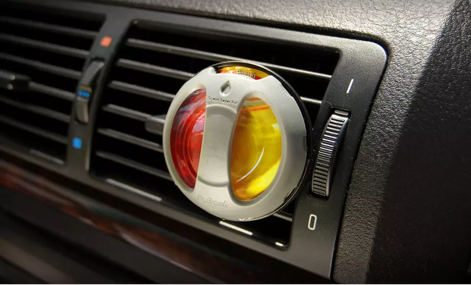 Dual-Scented Car Air-Freshener Diffuser Combo Pack. - Second Medium