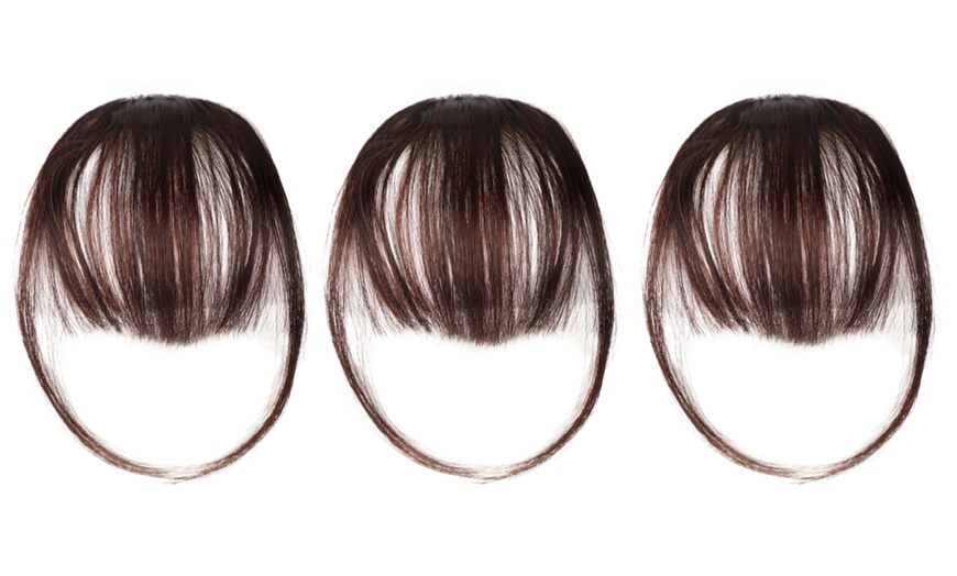 Image 13: Artificial Hair Bangs