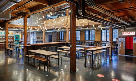 Pour-your-Own Unlimited Tasting for Two NOT Valid Saturday - The District Brew Yards