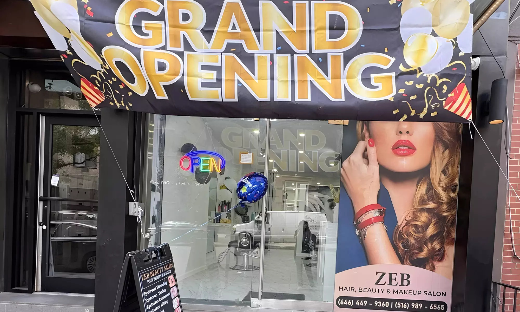 Stunning Hair Transformation: One or Two Wash and Blow Dry at ZEB Beauty & Hair salon (Up to 53% Off)