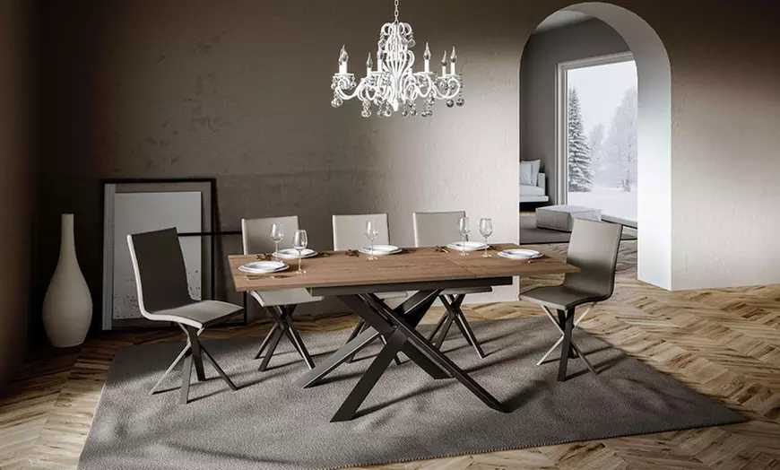 Image 3: Uitschuifbare eetkamertafel 'Ganty'