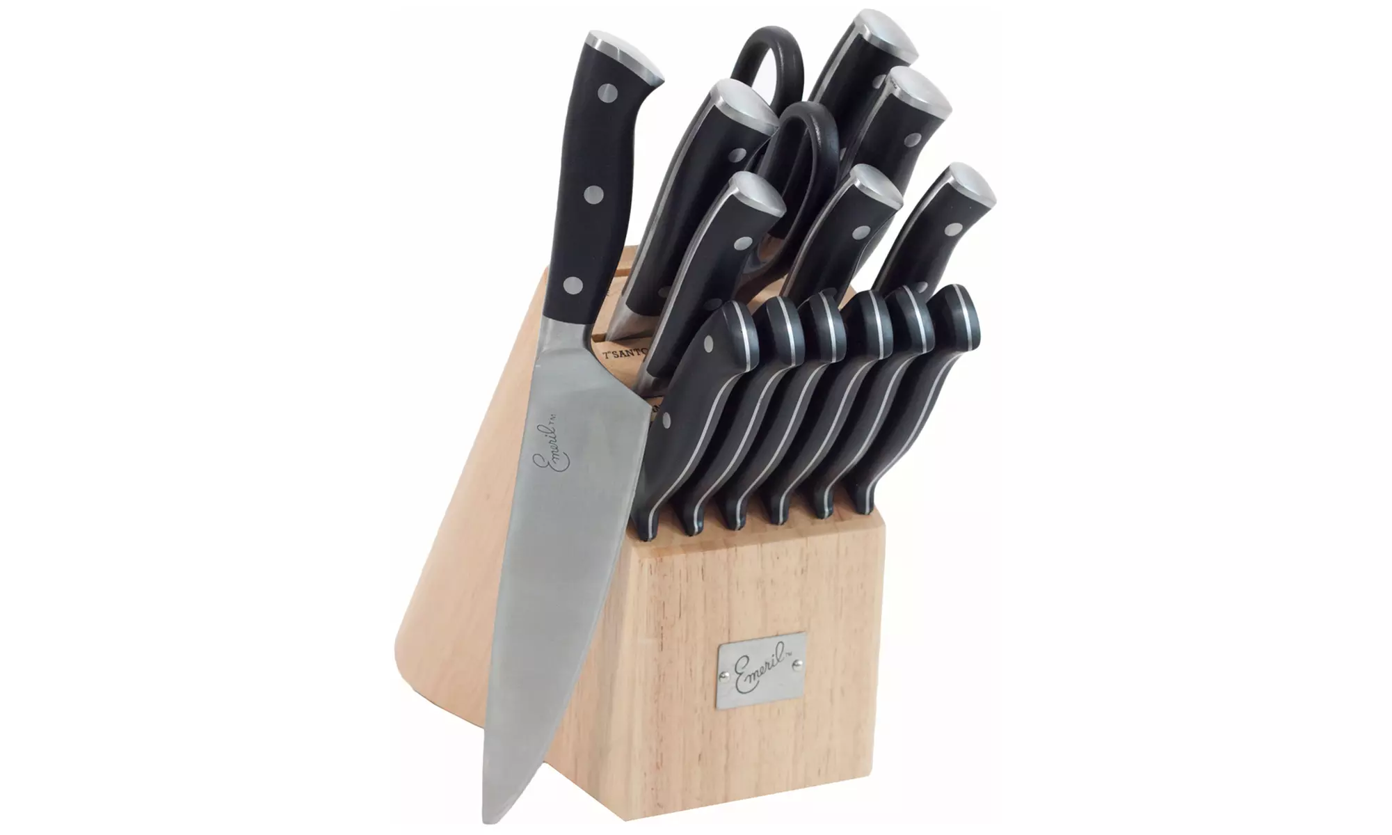 Emeril Knife Set in Wooden Block (15-Piece) - Primary Image