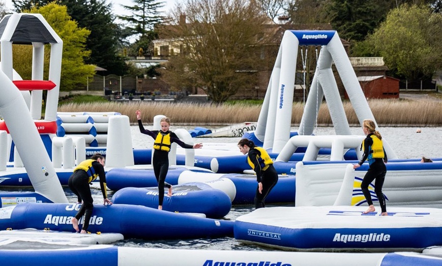 Image 3: Aqua Park Session at Curve Water Sports