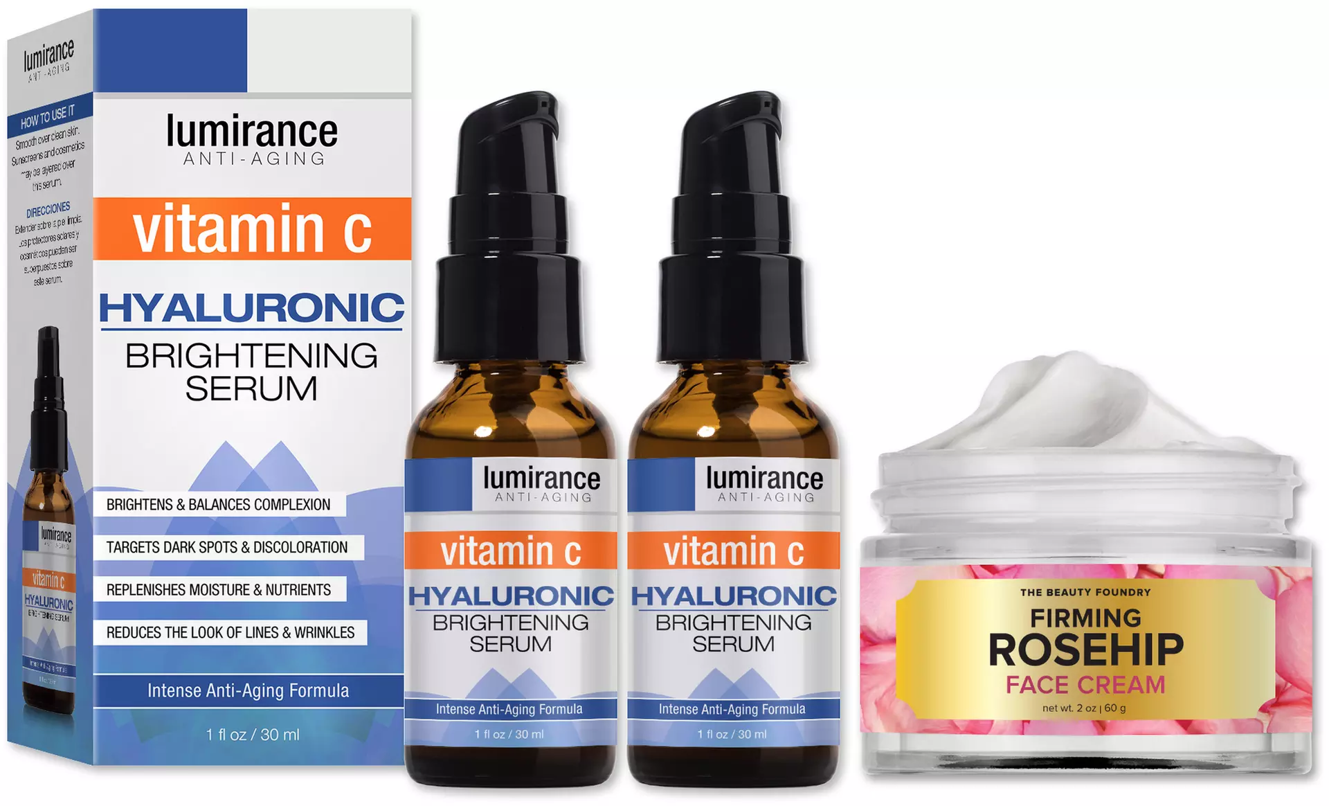 Lumirance Vitamin C Hyaluronic Brightening Serum (1- or 2-Pack) - Primary Image