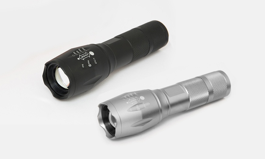 Image 4: Military-Style Flashlight