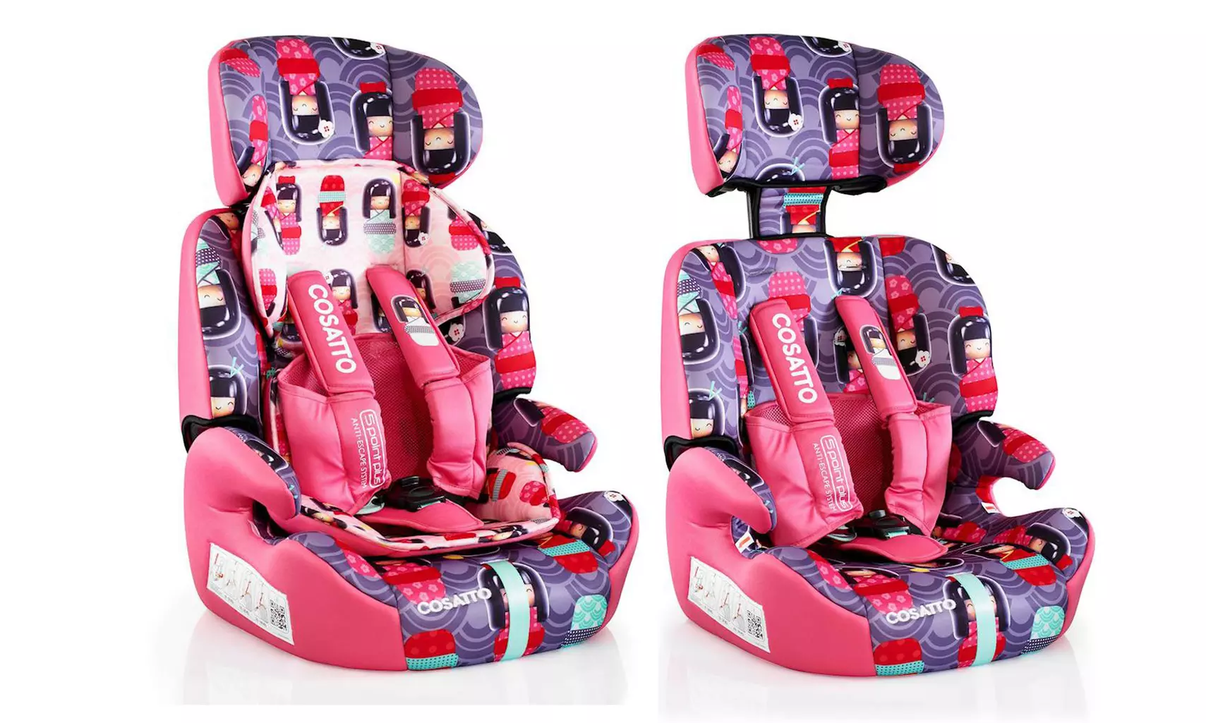 Cosatto Zoomi Group 123 Anti-Escape Car Seats With Free Delivery - Image 4