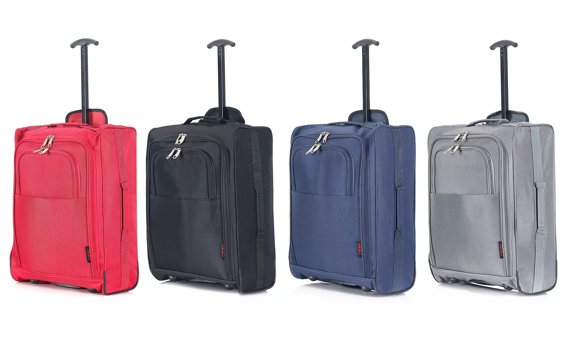 Set di 2 trolley da cabina Alaska-N, disponibili in 4 colori, con spedizione gratuita - Primary Image