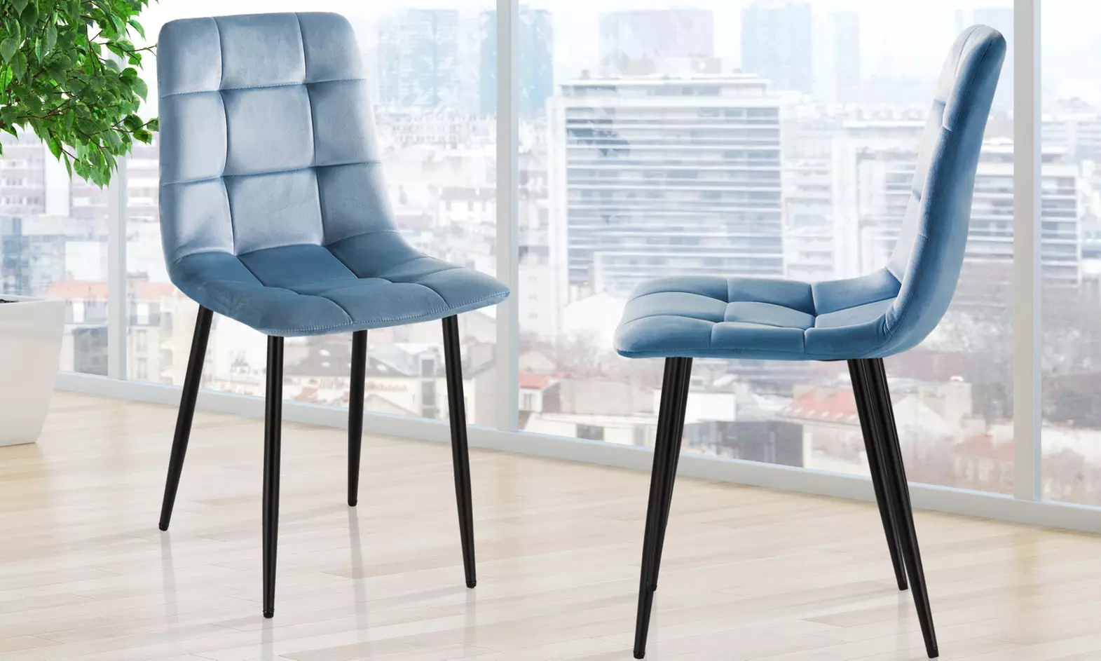 Lot de 4 chaises Corfu d'Oreste Luchetta