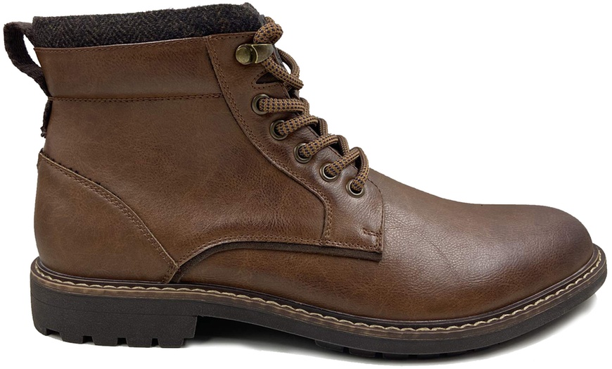 Image 24: Men's Lace Up Ankle Boots