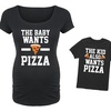 Image 5: Birth Announcement Maternity and Toddler T-Shirt Sets