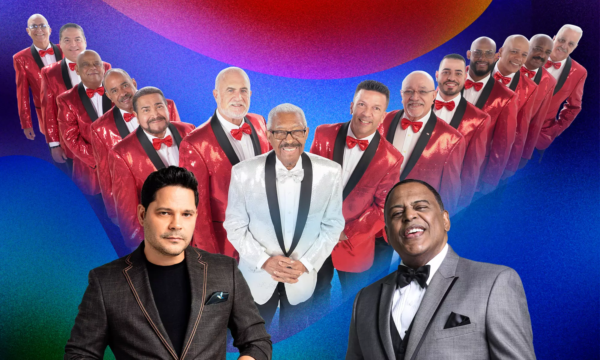 El Gran Combo, Rey Ruiz, and Wilfrido Vargas at Radio City Music Hall on February 10 at 8 p.m. - Primary Image