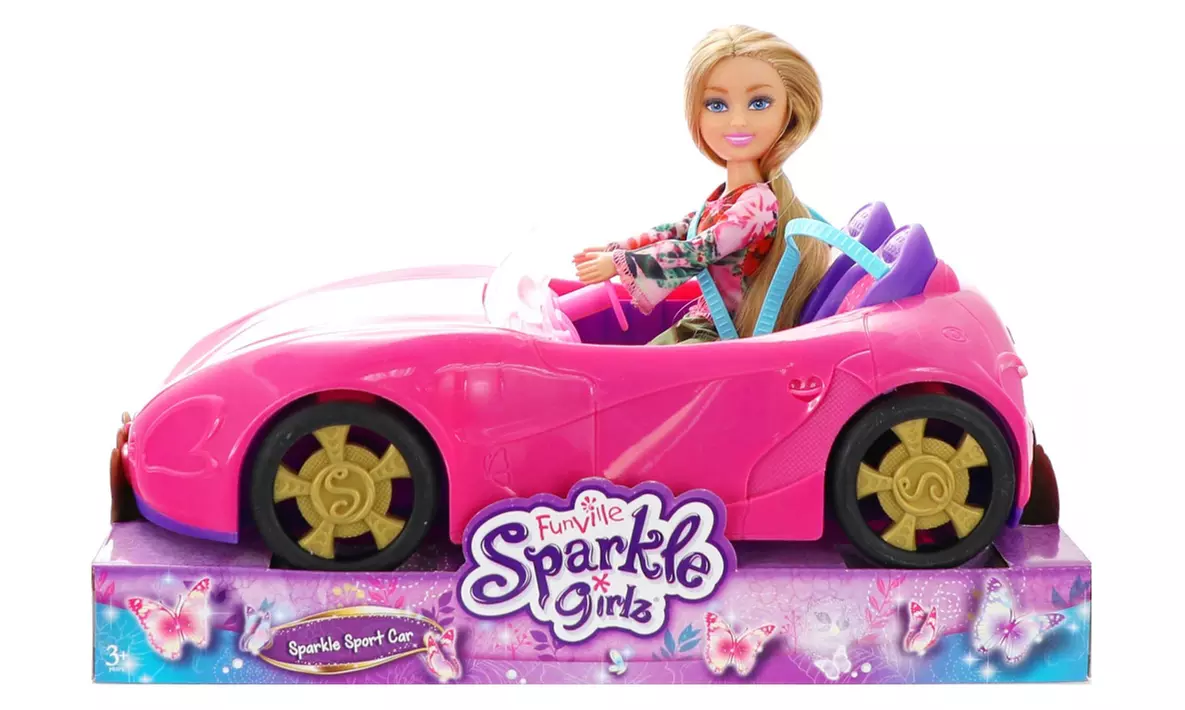 Poupée mannequin et son cabriolet - Primary Image