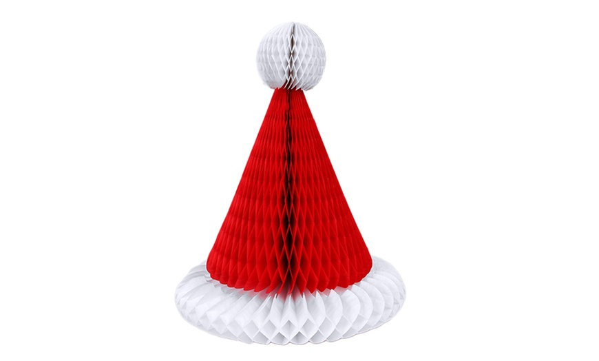 Image 2: Christmas Honeycomb Decorations