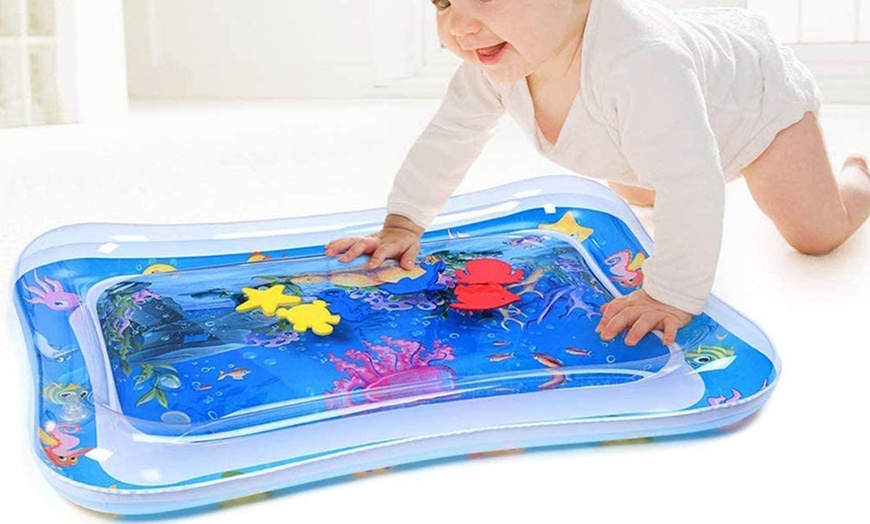 Image 4: Inflatable Water Sensory Play Mat