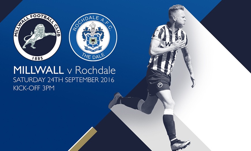 Image 2: Millwall Match: Child (£10), Adult (£18.65) or Family (£37.30) Ticket