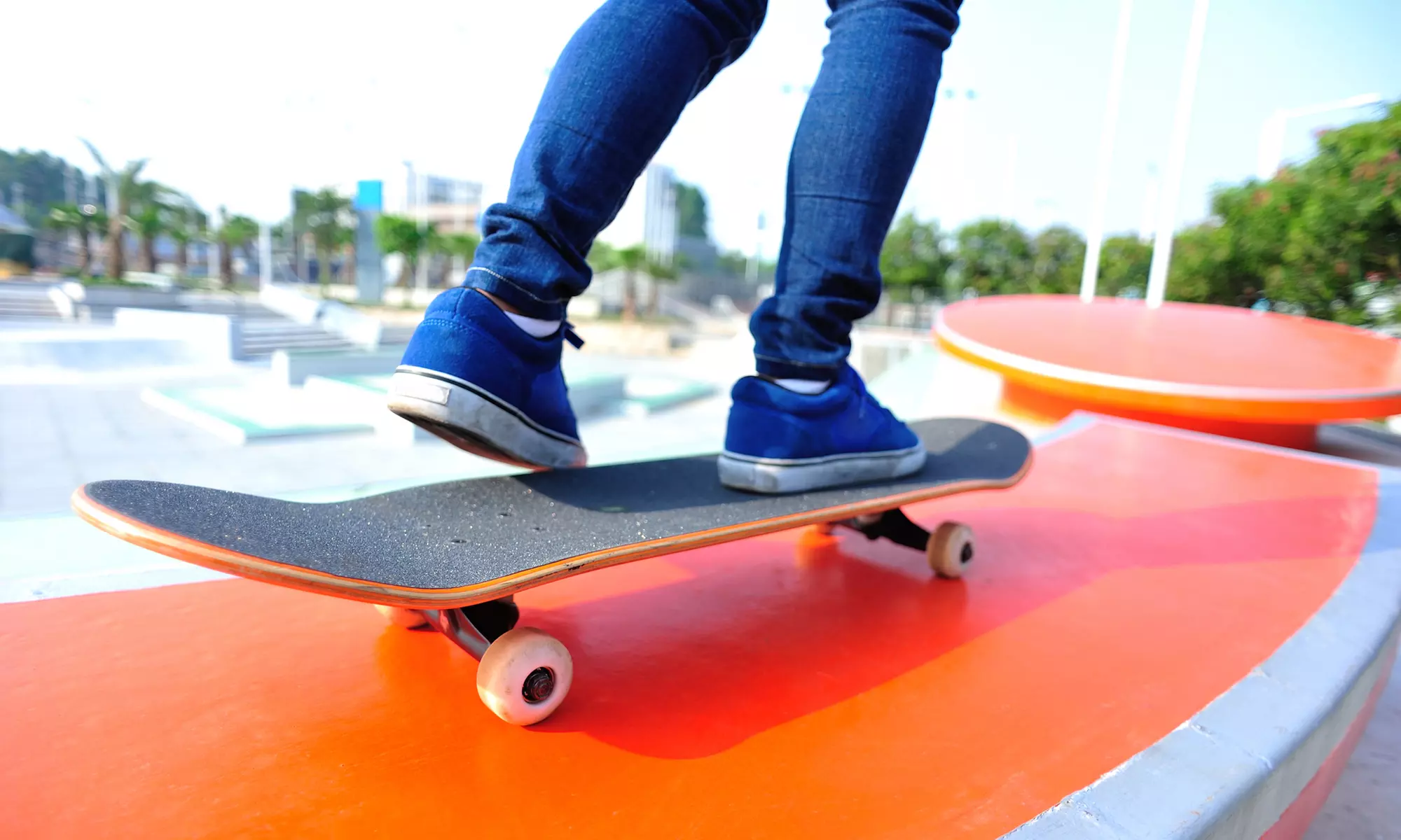 One or Two 40-Minute Private Skateboard Lessons for 1 or 2 Students & Online Course at Go Skate (Up to 66% Off)
 - Primary Image