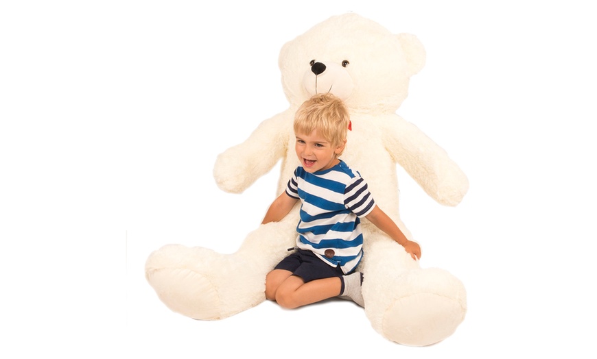 Image 8: Oversized Soft Teddy Bear