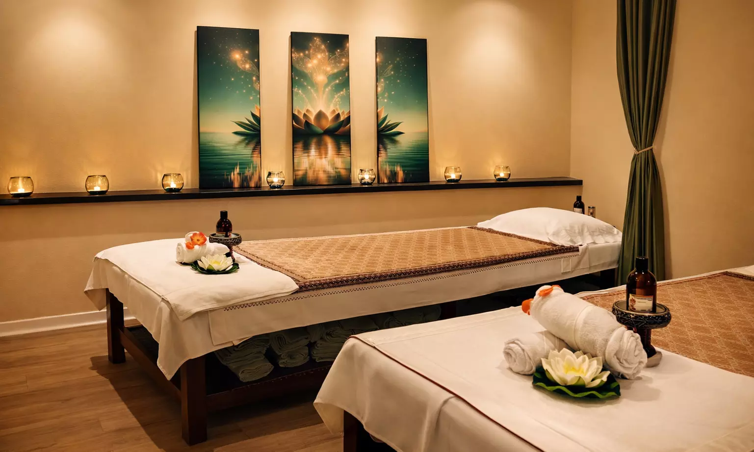 30, 60 oder 90 Min. Wellness-Massage mit Aroma-Öl für 1 Person