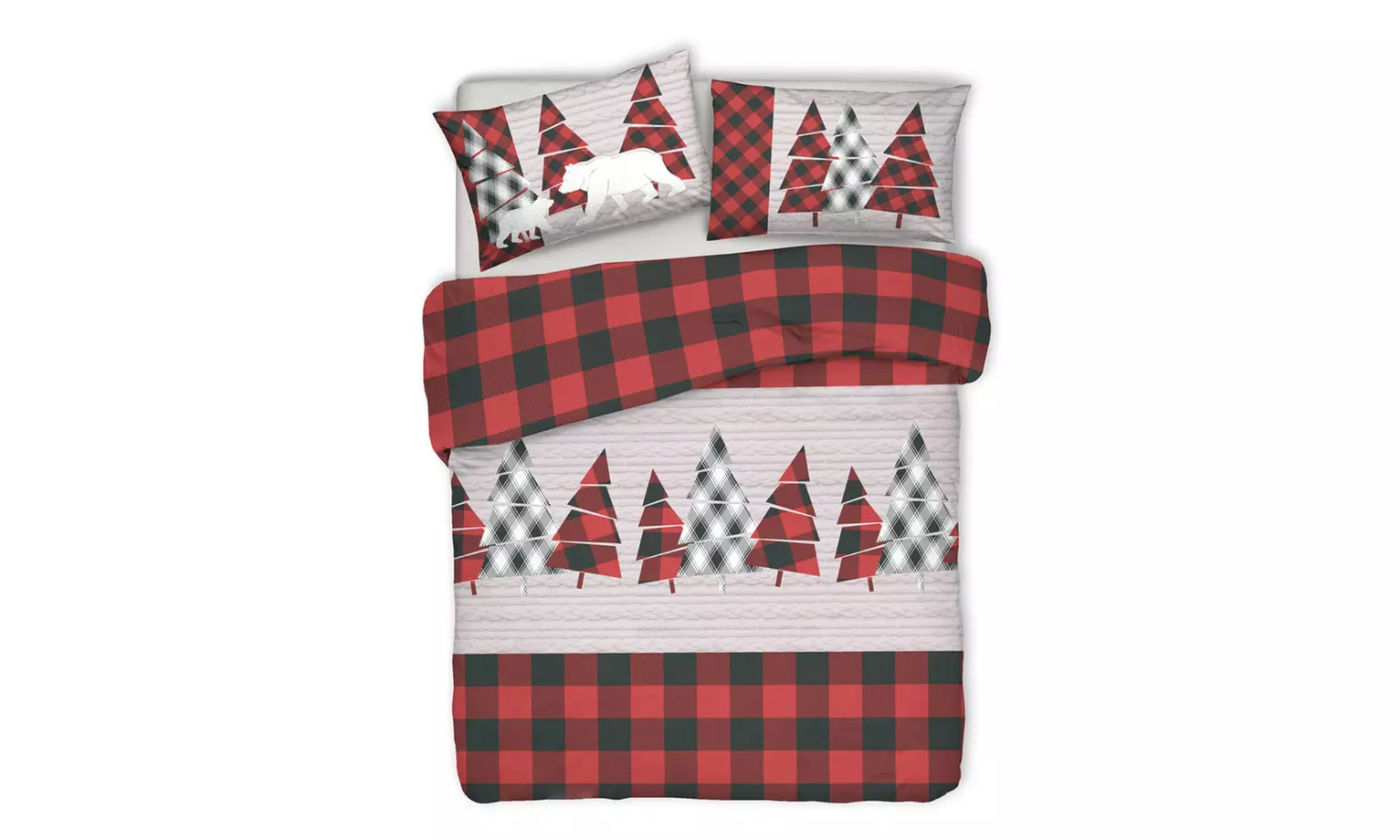 Copripiumino in fantasie invernali e tirolesi