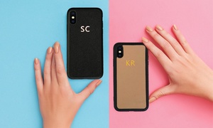 Monogram Leather Case for iPhone