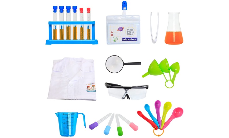 Image 5: deAO Kids Role Play Laboratory Science Kit