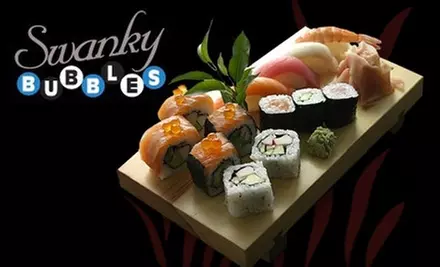 $20 for $40 Worth of Sushi, Champagne, and More at Swanky Bubbles - Primary Image