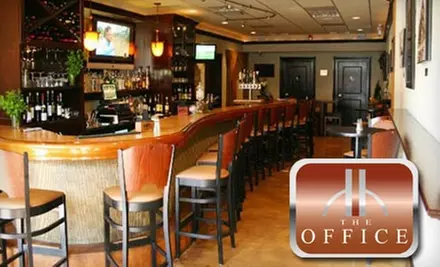 $10 for $20 Worth of Upscale Savories and Sips at The Office Bistro and Lounge - Primary Image