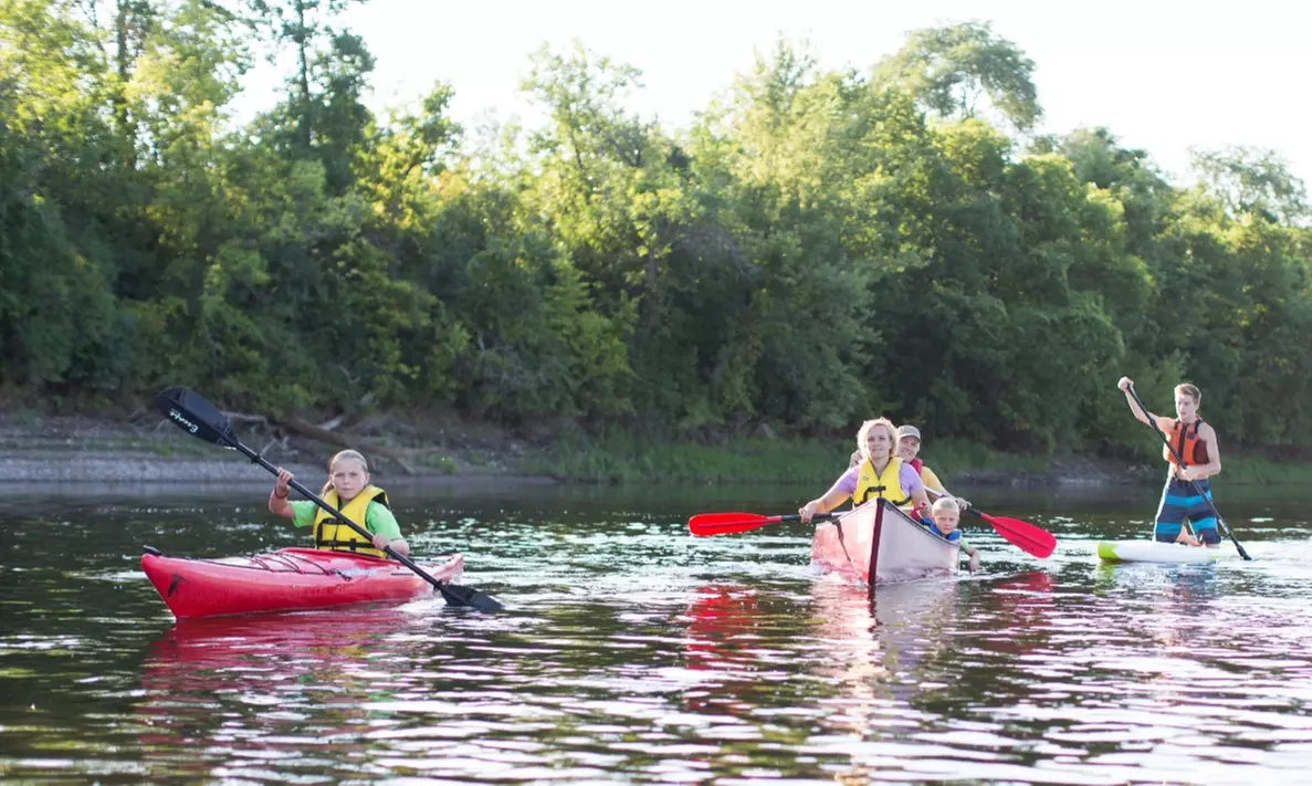 Kayak, SUP, or Canoe Trip for One or Two by Clear Waters Outfitting Company (Up to 45% Off) - Primary Image