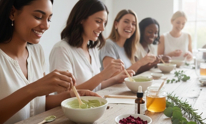 Image 1: Craft Clay Masks, Lip Balms, Face Oils & More with Skincare Workshops