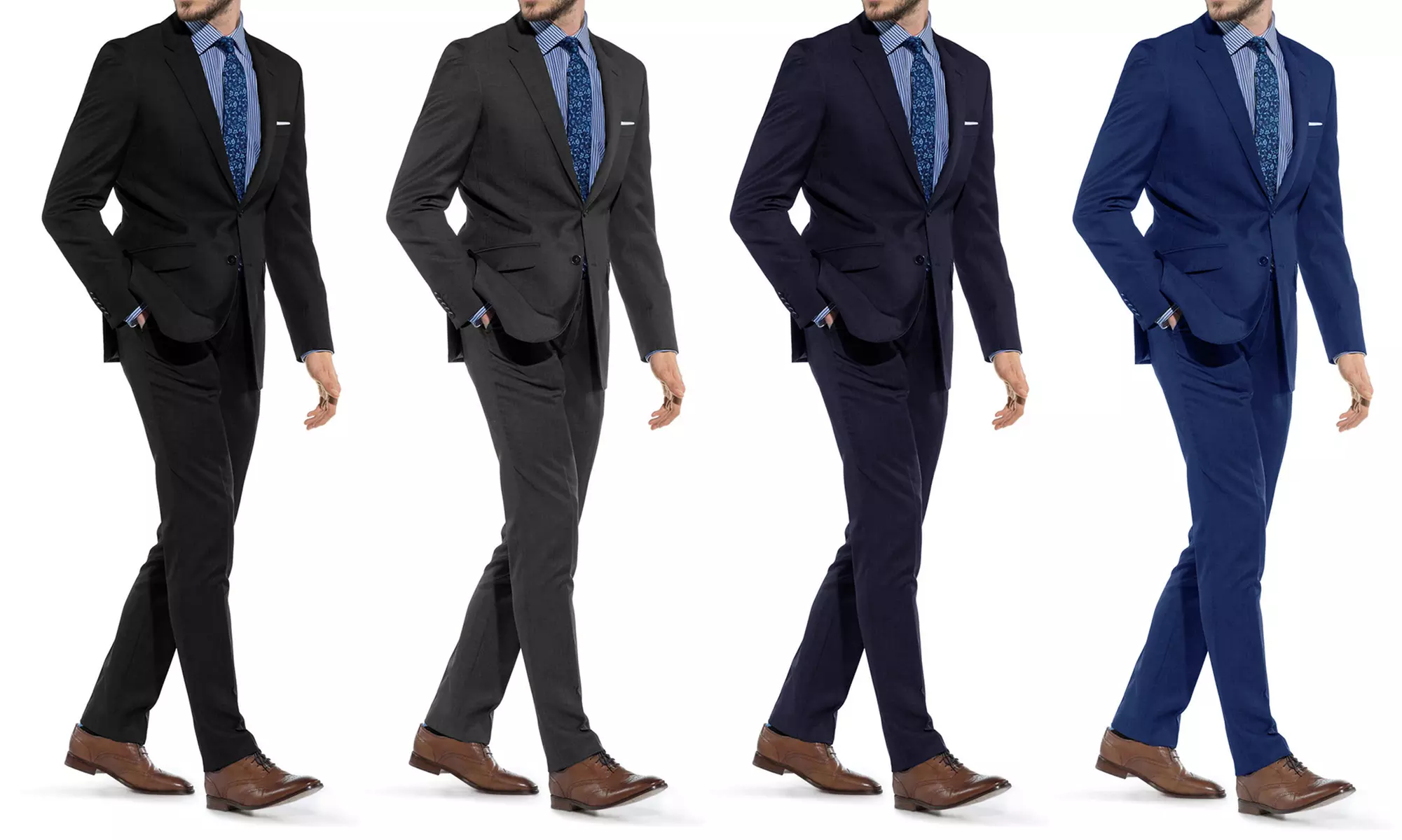 Braveman Men's Slim-Fit Suit (2-Piece) - Primary Image