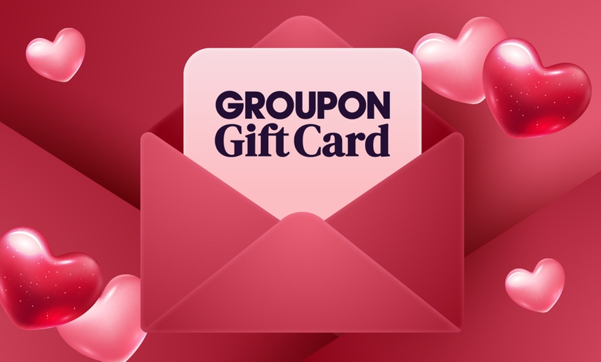 Image 1: ❤ Carte-cadeau Groupon : Partagez votre amour avec le monde