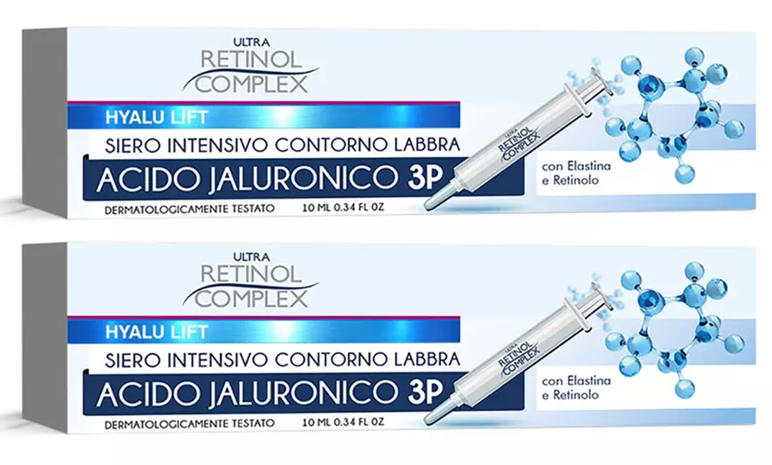 Image 1: Pack de 2 sueros labiales con ácido hialurónico