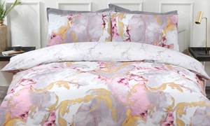 Metallic Marble Duvet Set 