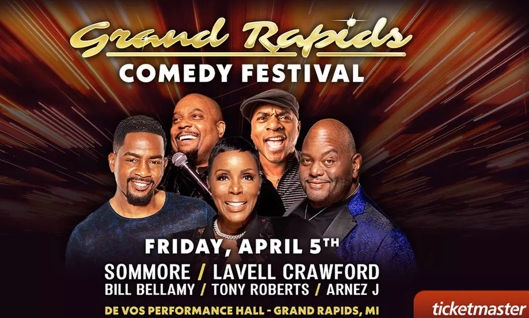 Grand Rapids Comedy Festival on April 5, 2024 at 8 p.m. - Primary Image
