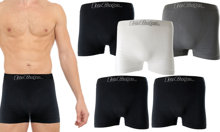 Image 8: Five-Pack Lee Cooper Boxer Shorts 